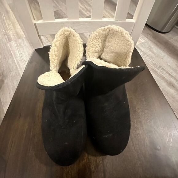 Rockport Veda truTech Black Suede Slippers size 7 - Picture 5 of 9